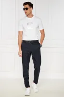 Chino nohavice P-Genius | Custom slim fit BOSS BLACK 	tmavomodrá	