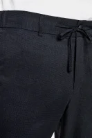 Chino nohavice P-Genius | Custom slim fit BOSS BLACK 	tmavomodrá	
