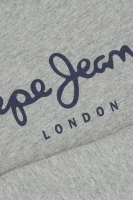 tričko art | regular fit Pepe Jeans London 	sivá	