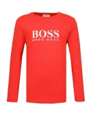 blúzka | regular fit BOSS Kidswear 	červená	