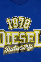 Tričko | Regular Fit Diesel 	tmavomodrá	