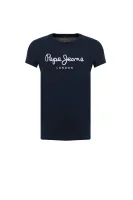 tričko art | regular fit Pepe Jeans London 	tmavomodrá	