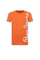 tričko waldo short Pepe Jeans London 	oranžová	