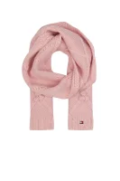 šálik solid mini scarf Tommy Hilfiger 	ružová	