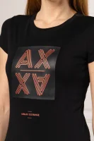 tričko | slim fit Armani Exchange 	čierna	