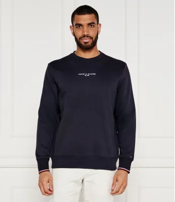 Mikina Tommy Hilfiger | 	tmavomodrá Regular Fit MW0MW37471