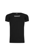 Tričko | Relaxed fit Dsquared2 	čierna	