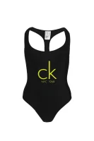 plavky cheeky racer Calvin Klein Swimwear 	čierna	