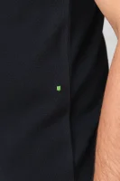 polo tričko paddy | regular fit | pique BOSS GREEN 	čierna	