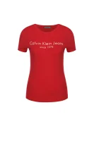 tričko tamar-49 | regular fit CALVIN KLEIN JEANS 	červená	