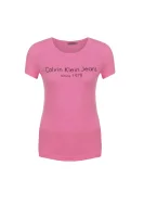 tričko tamar-49 | regular fit CALVIN KLEIN JEANS 	ružová	