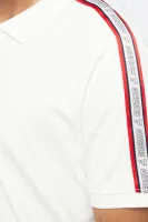 Polo tričko EDMUND | Regular Fit | pique GUESS ACTIVE 	krémová	