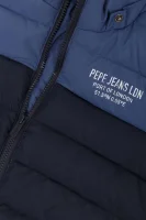 páperová bunda river | regular fit Pepe Jeans London 	tmavomodrá	