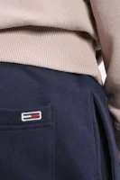 Teplákové nohavice ENTRY | Slim Fit Tommy Jeans 	tmavomodrá	
