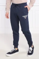Teplákové nohavice ENTRY | Slim Fit Tommy Jeans 	tmavomodrá	