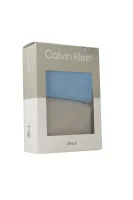 Tričko 2-balenie | Regular Fit Calvin Klein Underwear 	sivá	