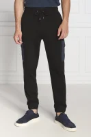 Teplákové nohavice Sewash | Regular Fit BOSS ORANGE 	čierna	