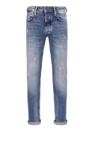 džínsy hatch used | slim fit Pepe Jeans London 	modrá	