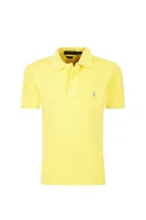 polo tričko | slim fit | pique POLO RALPH LAUREN 	žltá	