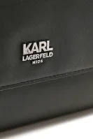 Crossbody kabelka Karl Lagerfeld Kids 	čierna	
