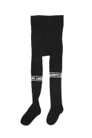 Pančuchové nohavice Karl Lagerfeld Kids 	čierna	