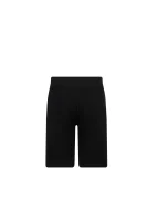 šortky | regular fit | pique Tommy Hilfiger 	čierna	