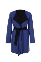 Obojstranný Vlnený kabát origa2 BOSS ORANGE 	modrá	