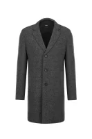wełniany kabát shawn4_1 BOSS BLACK 	sivá	