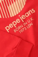 mikina raphael jr | regular fit Pepe Jeans London 	červená	
