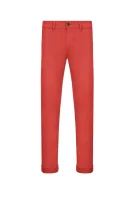 nohavice schino-slim d | slim fit BOSS ORANGE 	červená	