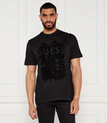 Tričko GUESS | 	čierna Regular Fit M5YI13 I3Z14