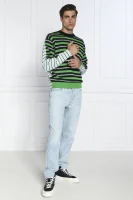 vlnený sveter | regular fit Kenzo 	zelená	