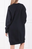 šaty logo Calvin Klein 	čierna	