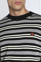vlnený sveter | regular fit Kenzo 	sivá	