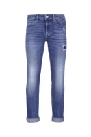 džínsy skinny GUESS 	modrá	