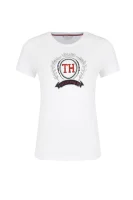 tričko merina | regular fit Tommy Hilfiger 	biela	