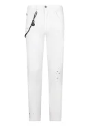 džínsy j10 | extra slim fit Emporio Armani 	biela	