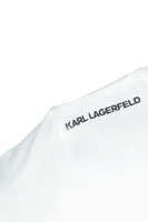 Tričko | Regular Fit Karl Lagerfeld Kids 	biela	