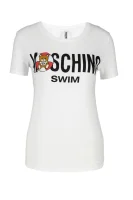tričko | regular fit Moschino Swim 	biela	