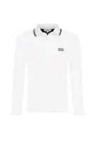 polo tričko | regular fit BOSS Kidswear 	biela	