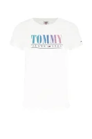tričko tjw summer | regular fit Tommy Jeans 	biela	