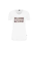 tričko | regular fit Napapijri 	biela	