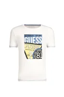 Tričko SS | Regular Fit Guess 	biela	