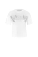 tričko mix logo CALVIN KLEIN JEANS 	biela	