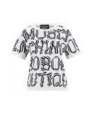 tričko Boutique Moschino 	biela	