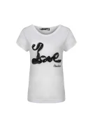 tričko Love Moschino 	biela	