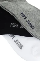 ponožky 3-pack Pepe Jeans London 	sivá	